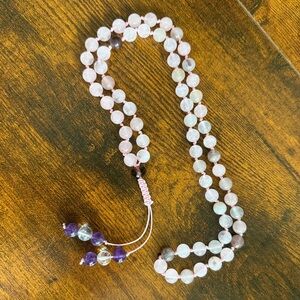 SOLD

Elegant Pink Quartz mala